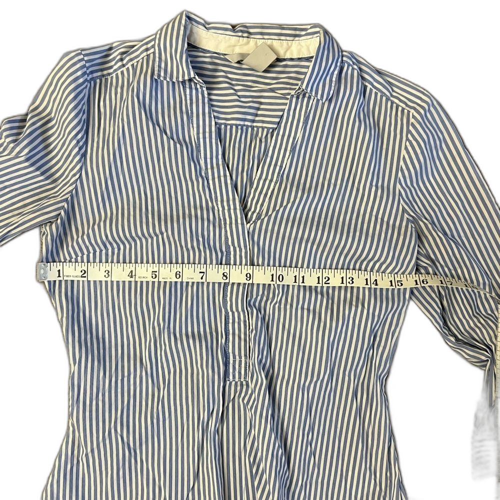 H&M Pinstripe Collared Oxford - Picture 5 of 7